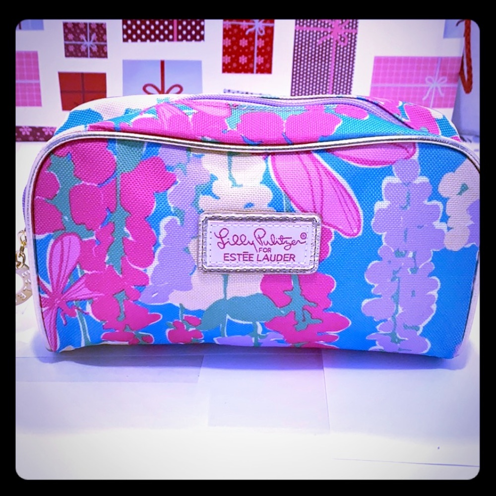 NEW/ NWOT Lilly Pulitzer Estée Lauder Beauty Pouch